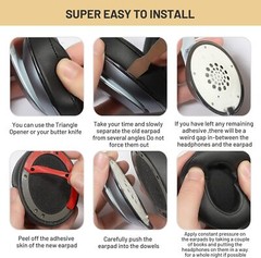2x Ear Pad Cushion Replacement For Beats Dre Studio 2 3 Wireless / Wired 2.0 3.0