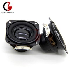 2PCS 53mm 2″ 40mm 1.5″ Magnetic Speaker 4ohm 10W/5W Bass Multimedia Speaker