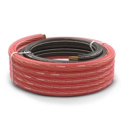 DS18 Ultra Flex Power & Ground Wire Kit | 8-Gauge CCA | 20FT Red + 5FT