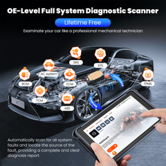 ThinkScan 689BT Auto Scanner ECU Coding Key Pr0grammer OBD2 Diagnostic Tool