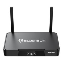 NEW RELEASE 2026 Black SUPERBOX S7 PRO Newly Upgraded Fast Shipping In Stock
