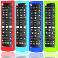 Silicone Anti-Slip LG Remote Control Cover Glow In Dark TV Remote Luminous Case
