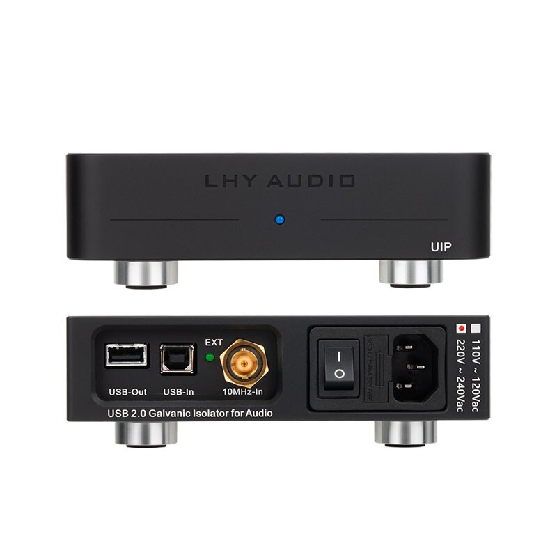 LHY Audio UIP Hi-end USB2.0 Audio Galvanic Isolator ADuM4165 480M Audio Purifier