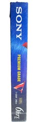 Sony T120VF Premium Grade 6 Hr VHS Video Tape Brilliant SEALED—SHIPS IN 24 HOURS