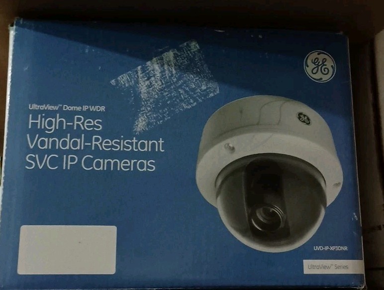 GE Security UVD-XP3DNR-VA9 UltraView Rugged Dome WDR 9-22mm AI IR