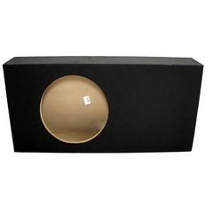 Single 12″ Subwoofer Regular Standard Cab Truck Ported Stereo Sub Box Enclosure