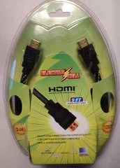 Electra Cell HDMI 9 Foot Audio Video Cable 24k Gold Plated Connectors