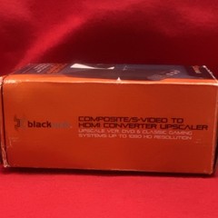 blackweb Composite/S-Video to HDMI Video Converter Upscaler, RCA/S-Video Input