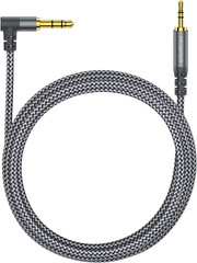 3.5Mm to 2.5Mm Aux Audio Cable (6.6FT), 90 Degree Right Cord Compatible with Bos