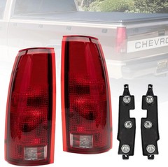 Tail Light Assembly Compatible With Chevy GMC C/K Truck 1988-1998, 1995-2000 ..