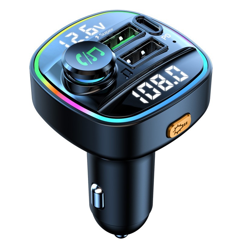 Bluetooth FM Transmitter Car Adapter Hands Free Radio USB Charger AUX Audio