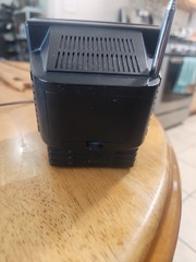 Vintage Mini CRT TV Shaped Radio W/ Antenna Am/FM Battery Operated