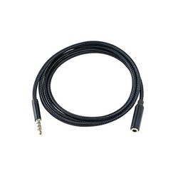 Male To Female 3.5mm AUX Audio Headphone Stereo Extension Cable 1m US