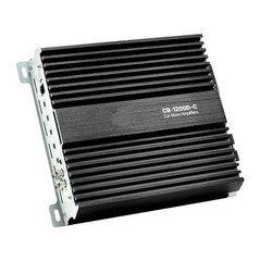 Uimoso Monoblock Car Audio Amplifier 1200W RMS Class D 1 Ohm Power Compact Amp