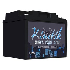 Kinetik HC1200-BLU 1200 Watt Car Audio High Current Blue Power Cell Battery