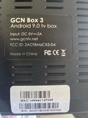 Global Connect GCN Box3 Android 9.0 TV Box