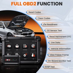 Automotive All System Diagnostic Scanner OBD2 Car Code Reader Scan Tool ABS SRS