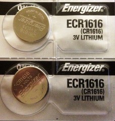 5 x Fresh ENERGIZER CR1616 BATTERY 3V LITHIUM Coin Cell CR 1616 DL1616 BR1616