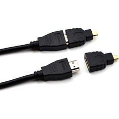 5x Micro HDMI Type D Male To HDMI A Female Cable Adapter Converter Connector