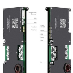 JK BMS 4S-8S 12V 24V 200A LifePo4 Li-ion LTO battery BMS 2A Active Balance lot