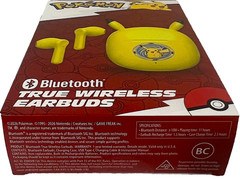 Pokémon Pikachu Bluetooth True Wireless Earbuds W/ Rechargeable Case 2026 NEW