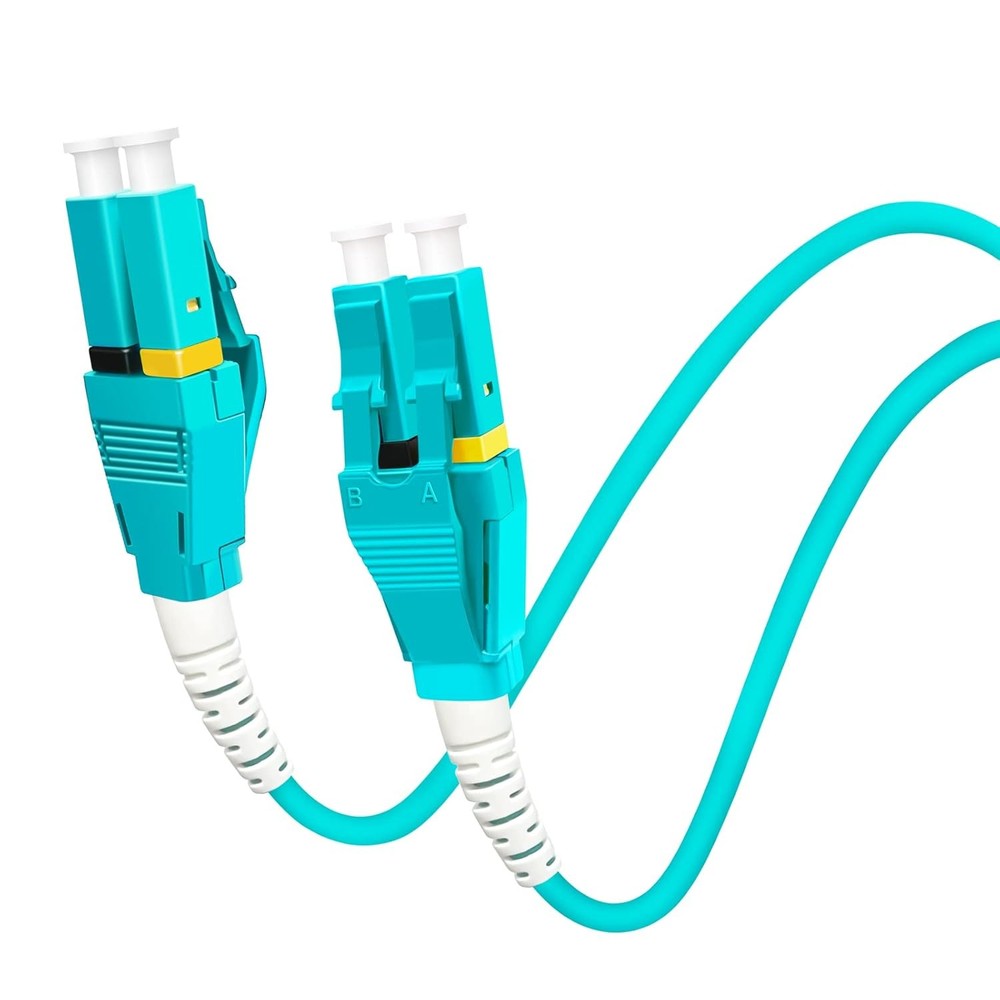 0.5m (1.5ft) Uniboot LC to 10G OM3 Fiber Patch Cable,
