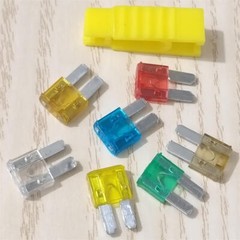 70Pcs Micro 2 Blade 5/7.5/10/15/20/25/30Amp ATR APT Fuses Assortment Kit
