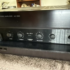 Awesome Yamaha AX-592 Natural Sound Stereo Amplifier – Black
