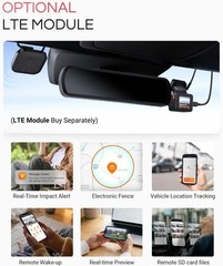 Vantrue E1 Pro 4K Mini Dash Cam | HDR Night Vision | Parking Mode | 1TB Support