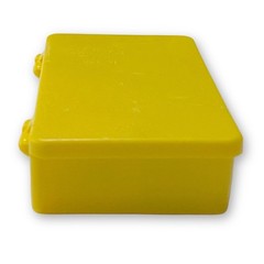 VLCHEK Plastics M-221 Vintage Electronics Circuit Building Yellow Components Box