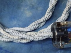 Maze Audio Ref3 Ultra Braided 6 feet AC Power Cord 12 Gauge Ga Audio Audiophile