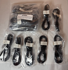 3.5mm Audio Stereo Male to Male Cable Aux Headphone Jack 6ft – Lot of 27 – New