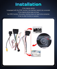 4G Android Car Radio for Ford Edge 2016 2017 2018 2019 2020 9 Inch Touchscreen