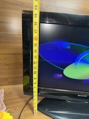Sharp 26-Inch LCD LC-26DV27UT With Built-In DVD Player WORKS GAMING FLAT
