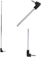 Durable 2 Pack FM Radio Antennas – Telescoping 3.5mm Replacement for Speakers