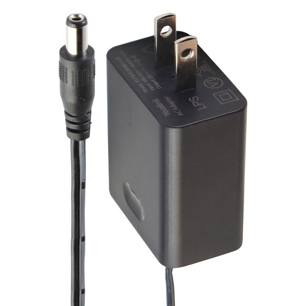 Yealink (5V/2-Amp) AC Adapter Wall Charger – Black (YLPS052000B1-US)