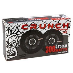 Crunch 300 Watts 6.5-Inch CS Speakers + 400 Watts 6×9 Inches Coaxial CS Speakers
