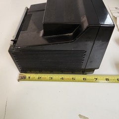 Vintage SKYTEK 4.5″ Mini Portable Black & White Television 80s For Parts Repair
