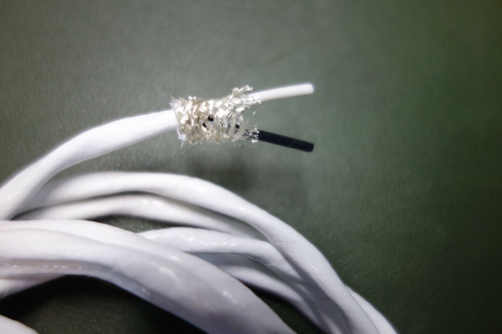 10 ft 16 Awg 2 Conductor Shielded Teflon/ PTFE Silver Plated Audio Speaker Wire