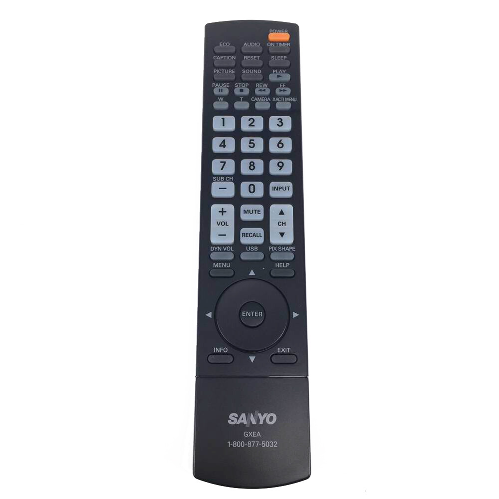 New Original Sanyo GXEA LCD TV Remote Control GXBM GXBL MC42NS00 DP50710 DP42840