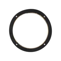 4 DS18 6.5″ Speaker Rings RGB LED LRING6 Clear Plastic Plexiglass 1/2″ Spacer