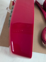 Cetis 25403 Scitec 2554E Wall Telephone – Red Emergency Hotel HAS MILD SCUFFS