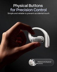 OpenFit Pro Open-Ear True Wireless Earbuds with Open-Ear Noise Reduction, Opt…