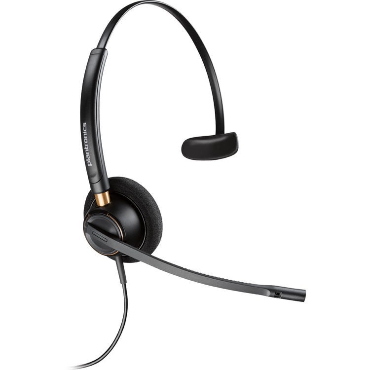 Plantronics HW510D EncorePro Wideband Headset 203191-01 Brand New