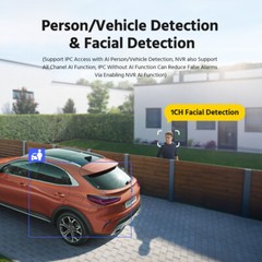 ANNKE 12MP 32CH NVR 16CH POE Security Recorder IP Network AI Human Facial Detect