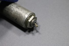 Vintage Gudeman 1.0 uF 600V DC Oil PIO Capacitor 1uF Tube Amp Tested Good 2