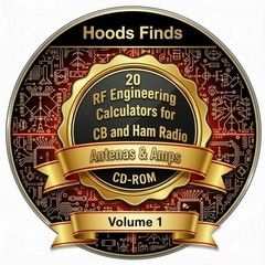 20 RF Engineering Calcs for CB and Ham Radio Antennas & Amps | CD-ROM