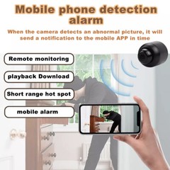32GB SD Card, HD 1080P Mini Camera WiFi Camcorder Security Cam For Home