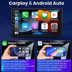 [2G+32G] Car Radio for Toyota Vios Yaris 2007-2012, 9 inch Android 14 Touch S…