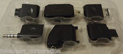 Dynex 6 Piece Adapters Set Plastic Metal